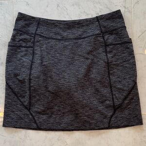 Athleta- Charcoal Gray Women's Skort- size M